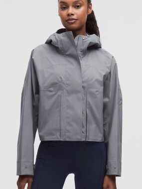Lululemon Rain Chaser Jacket 6 Solar Grey NWT Sold Out